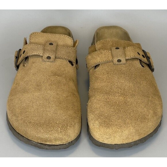 American Eagle Classic Clogs Size 9 Boho Light Brown Mules Potato Shoes Slip On - Picture 3 of 12